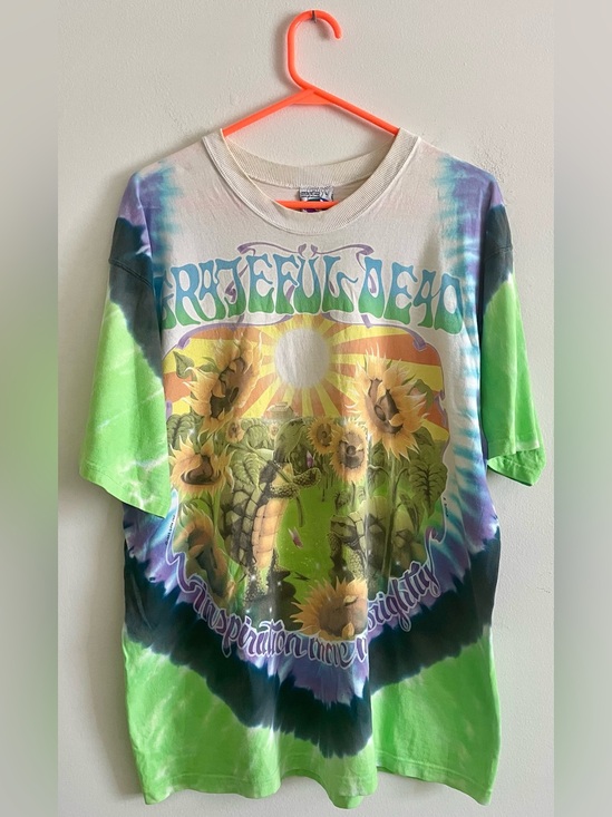 Liquid Blue Other - 🐢🌻 Vintage Grateful Dead 1995 Turtles and Sunflowers T-Shirt 🐢🌻